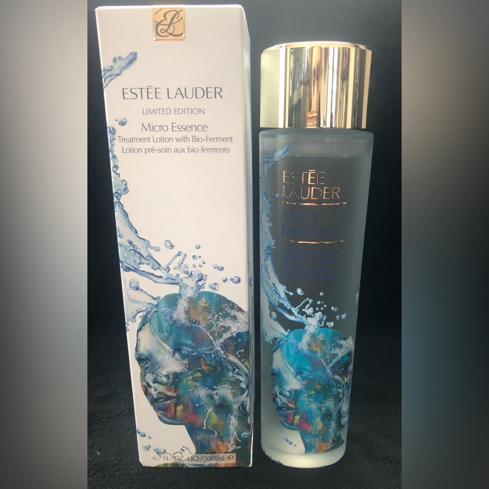 Estee Lauder Micro Essence x Hueman Limited Edition Treatment Lotion 200 ml NIB